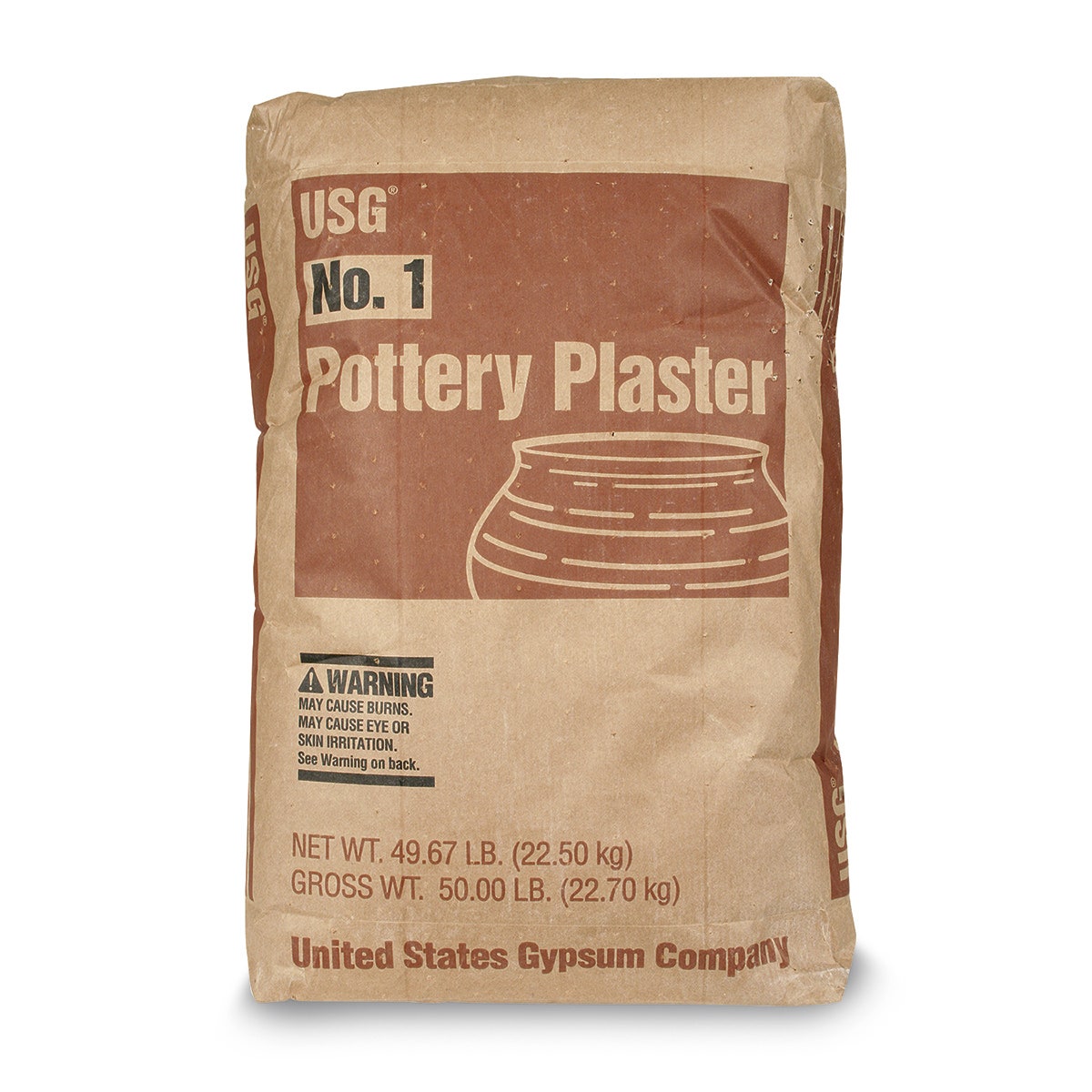 9738430-AMACO® Pottery Plaster - 50-lb. Bag