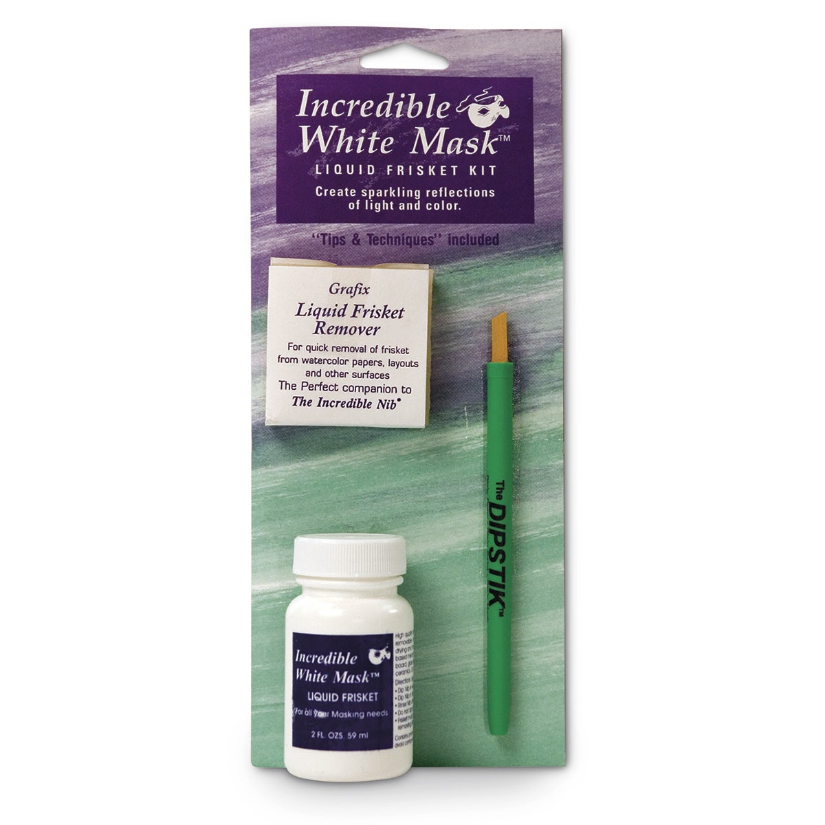 9738737-Grafix® Incredible White Mask™ Liquid Frisket Kit - 2-oz. Kit