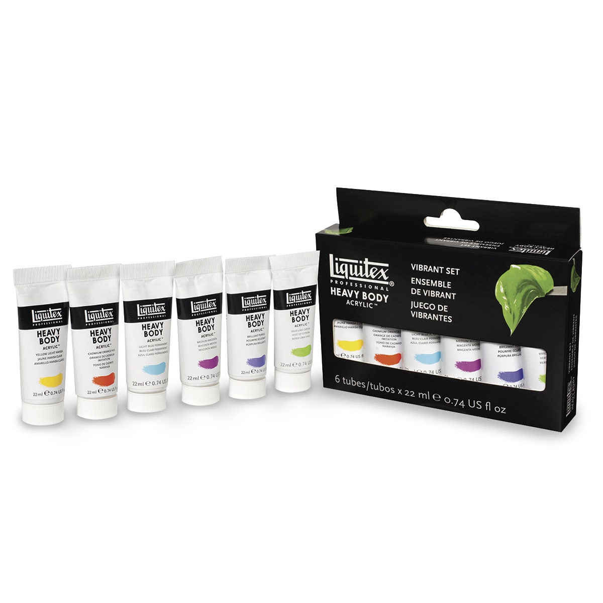 X00009739124-Liquitex Heavy Body Acrylic Paint - Set of 6