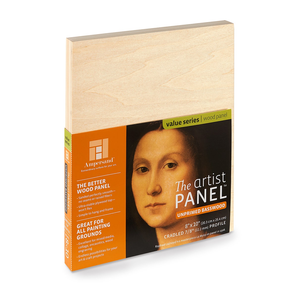 X00009740521-Value Series The Artist Panel Unprimed Basswood Panel
