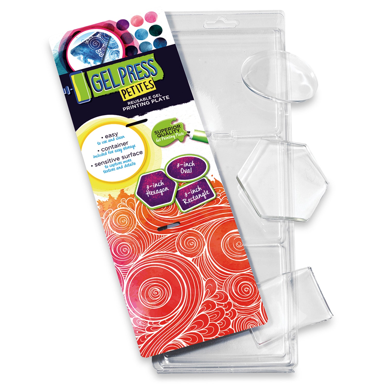 9740638-Gel Press Printing Plates - Petite Set B