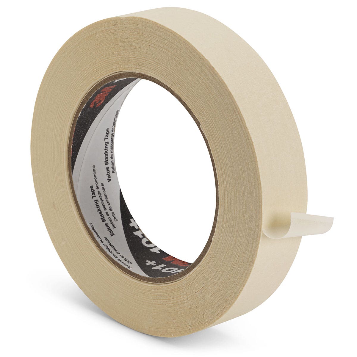 9740907-Scotch® Value Masking Tape #101+ - 15/16 in. Wide