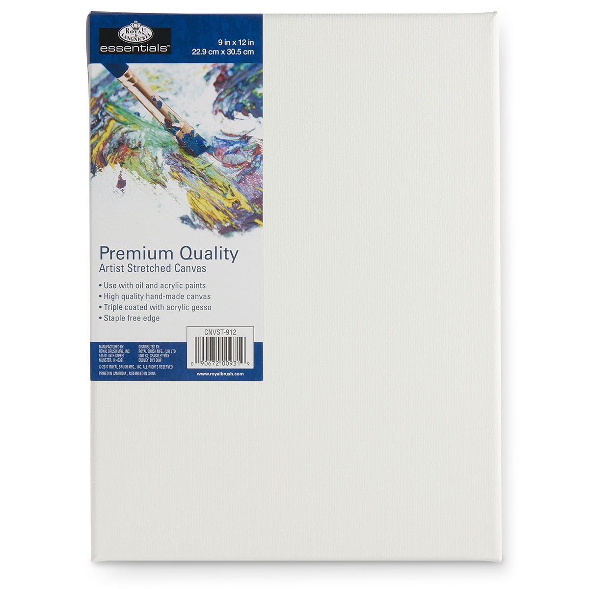 X00009741037-Royal Brush® Essentials Stretched Canvas