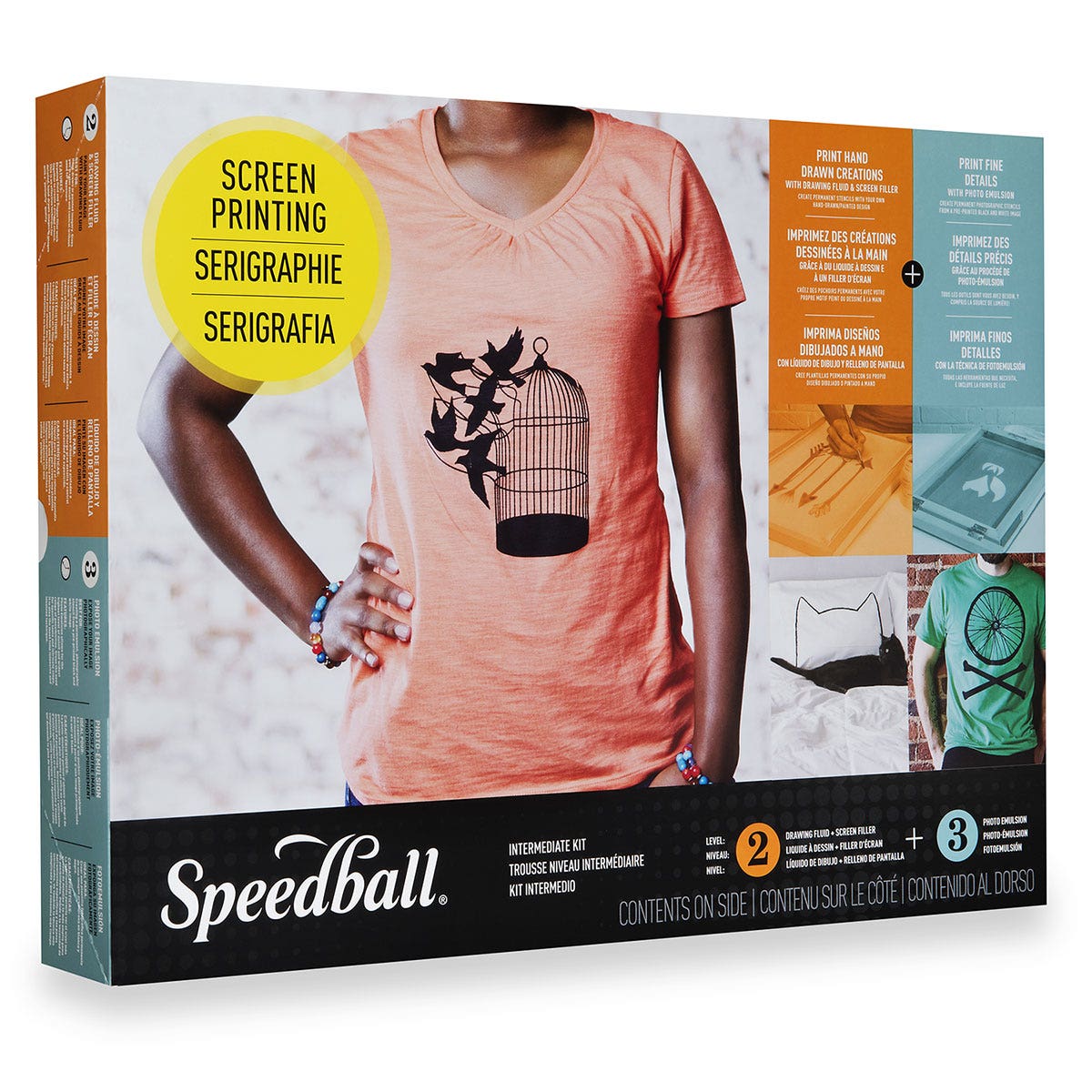 9741111-Speedball® Super Value Fabric Screen Printing Kit