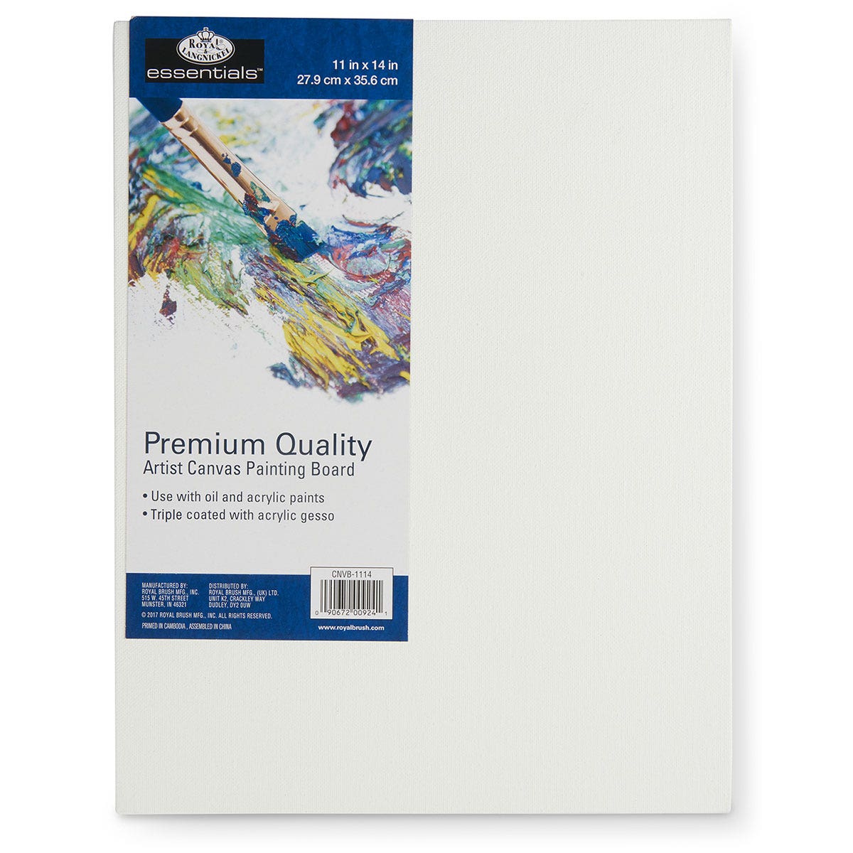 X00009741305-Royal Brush® Essentials Canvas Board