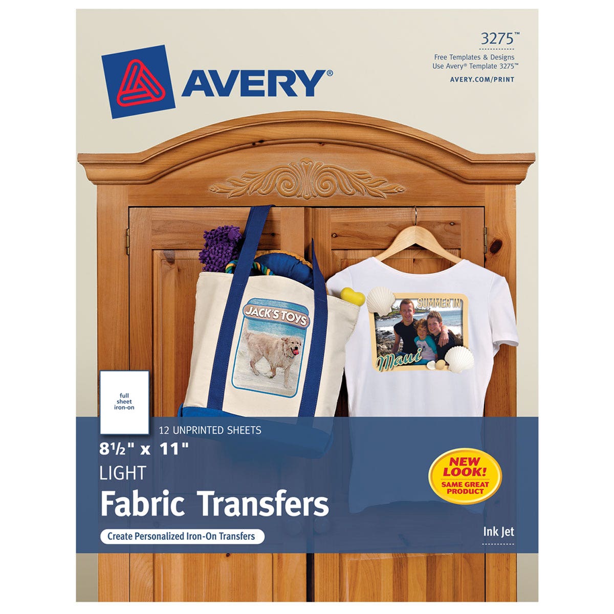 9741985-Avery® T-shirt Transfers for Ink-Jet Printers