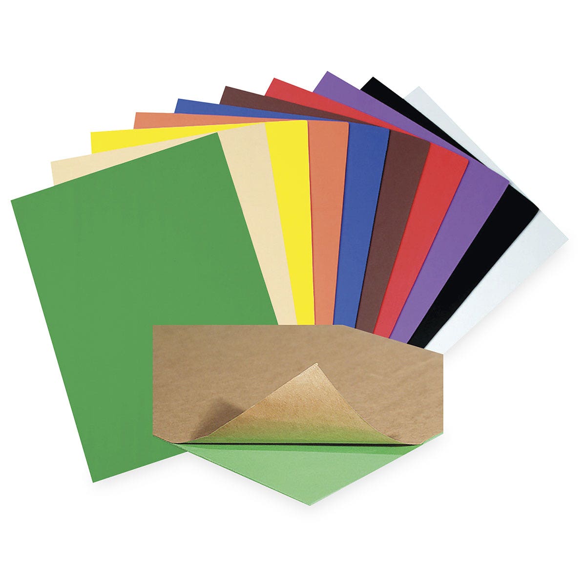 9742040-Creativity Street® WonderFoam® Peel and Stick Sheets - 9 in. x 12 in.