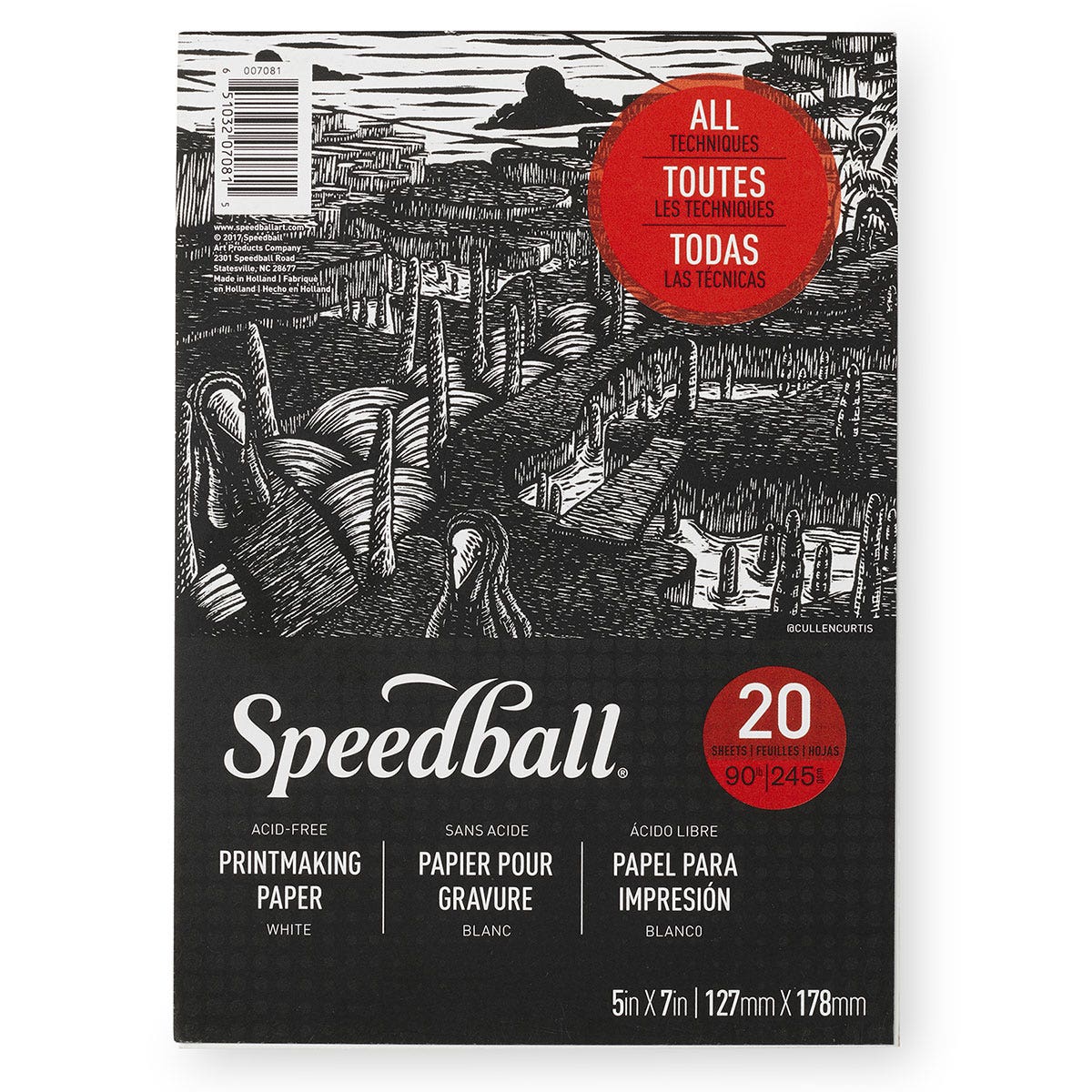 9742077-Speedball® Printmaking Pad - 5 in. x 7 in.