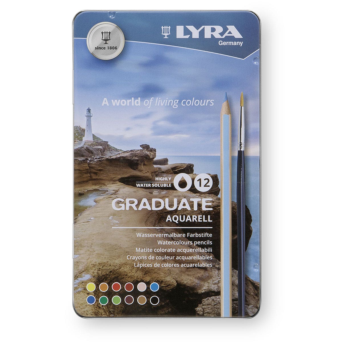 X00009742201-Lyra Graduate Aquarell Pencils