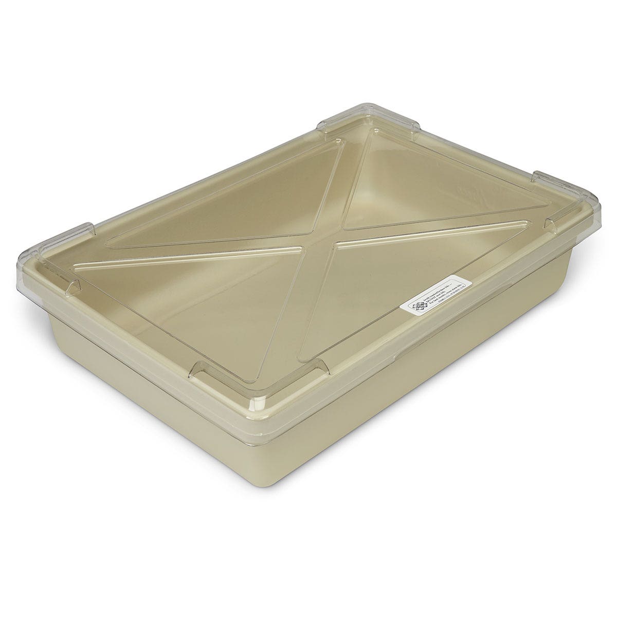 9742253-Tote Tray with Lid - Medium