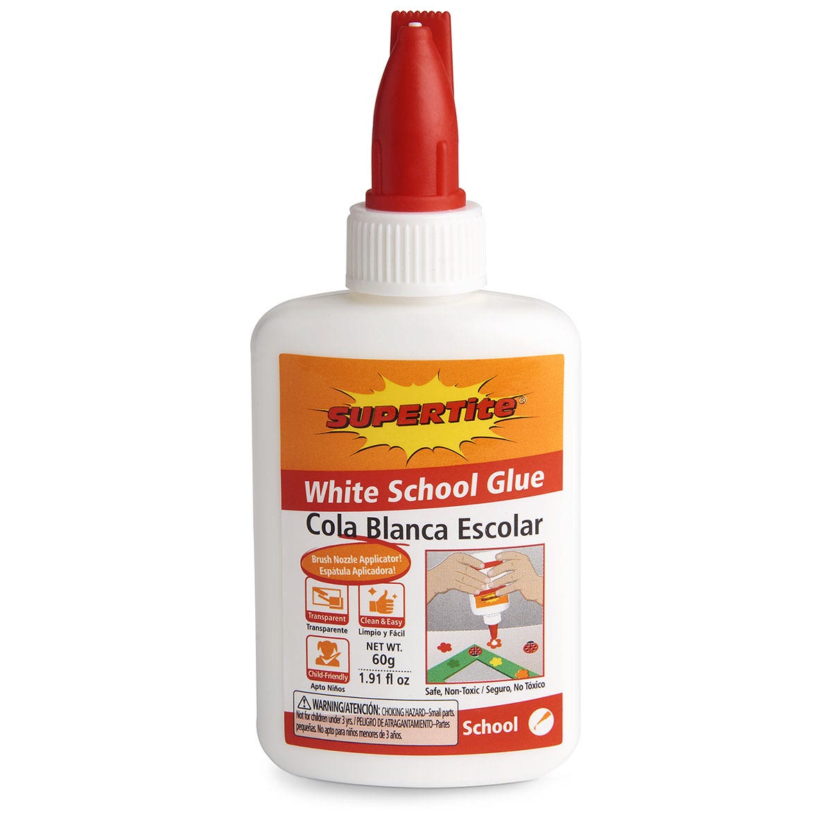 9742368-Supertite® White School Glue - 1.91 oz. (60 g)