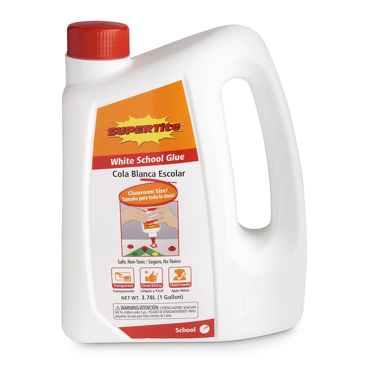 9742371-Supertite® White School Glue - 1 Gallon