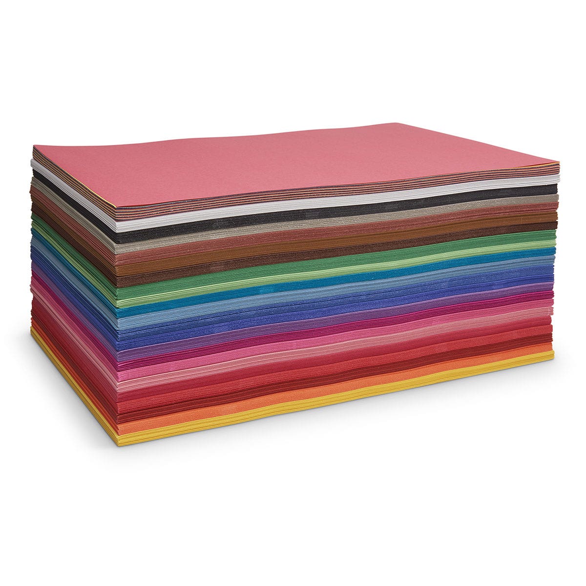 9742395-Nasco Assorted Construction Paper Set, 12 in. x 18 in. - 900 Sheets