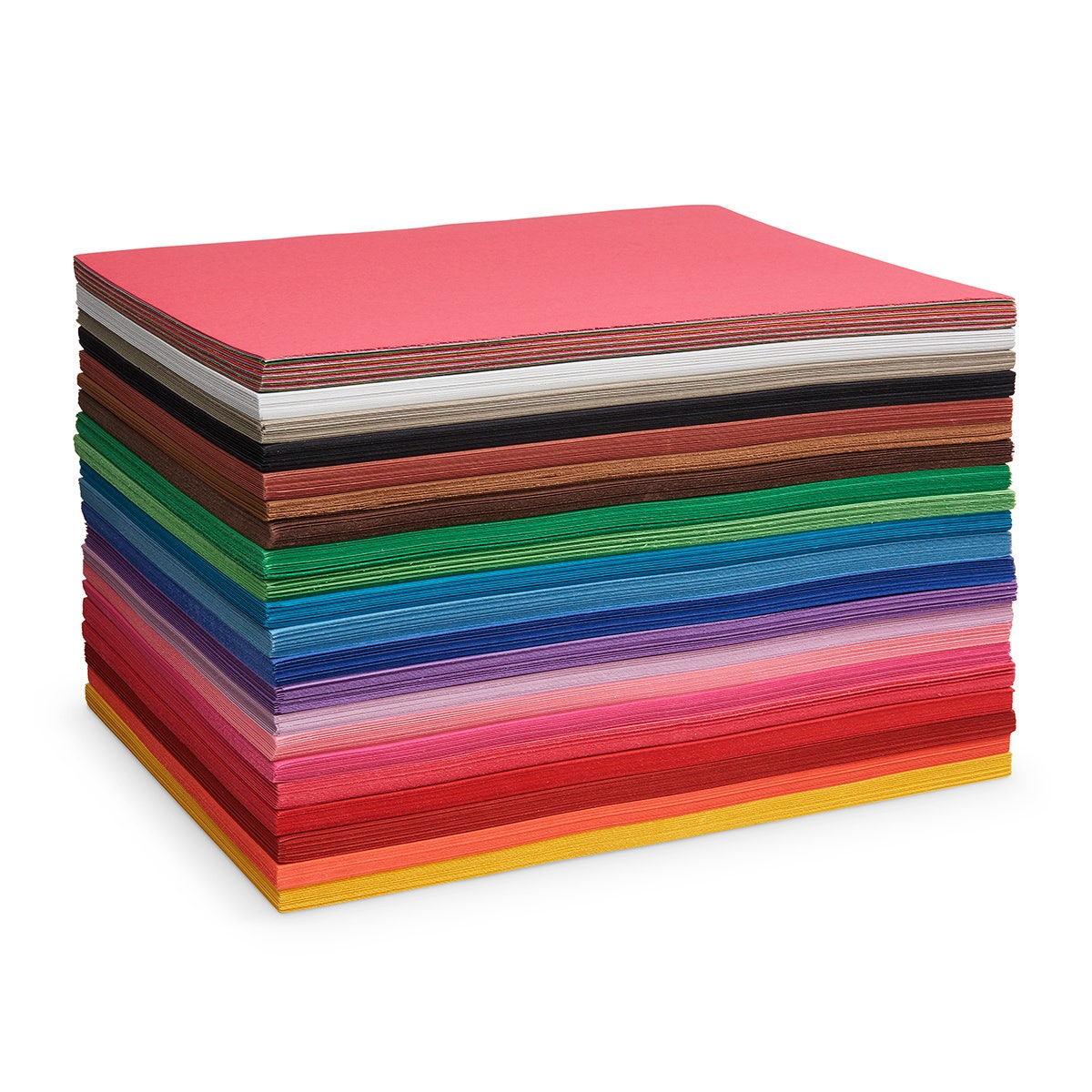 9742396-Nasco Assorted Construction Paper Set, 9 in. X 12 in. - 900 Sheets