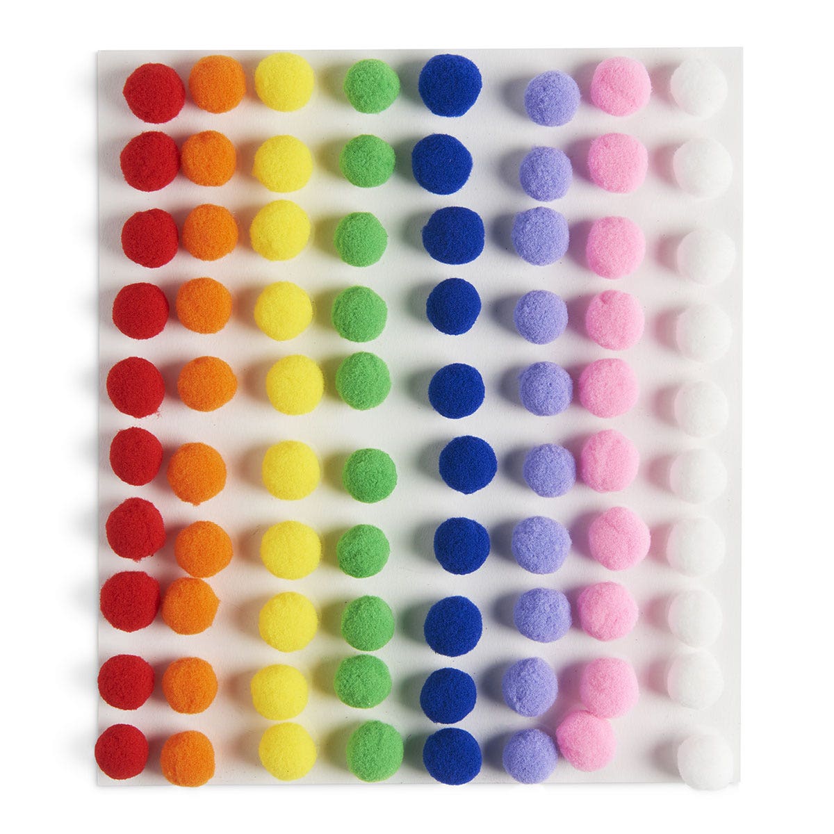 9742507-Creativity Street® Peel and Stick Poms - Pkg. of 240