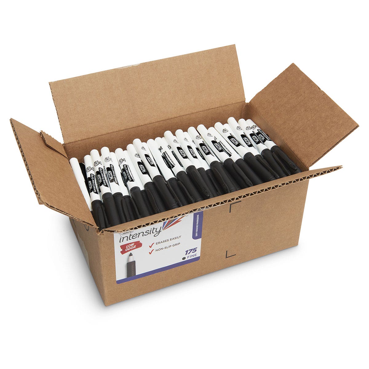 9742644-BIC® Intensity® Pocket Dry-Erase Marker Xtra-Value Bulk Pack - Black