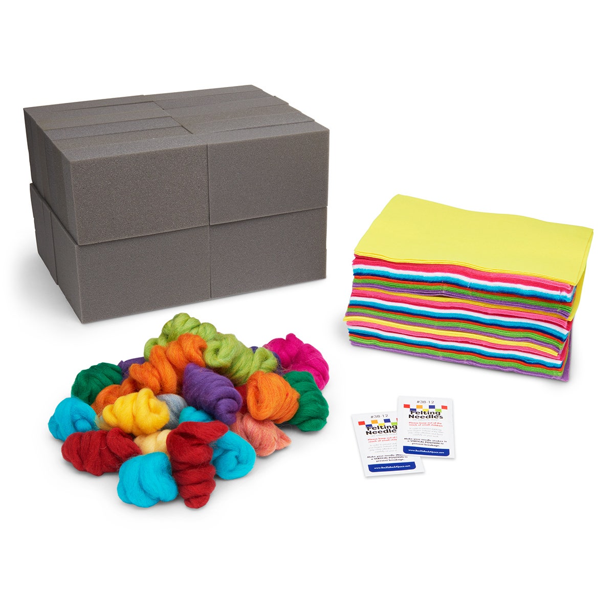 9742740-Nasco Needle Felted Mola Classroom Kit