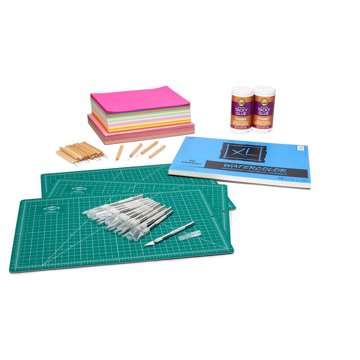 9742777-Nasco Quilling Self-Portraits Classroom Kit