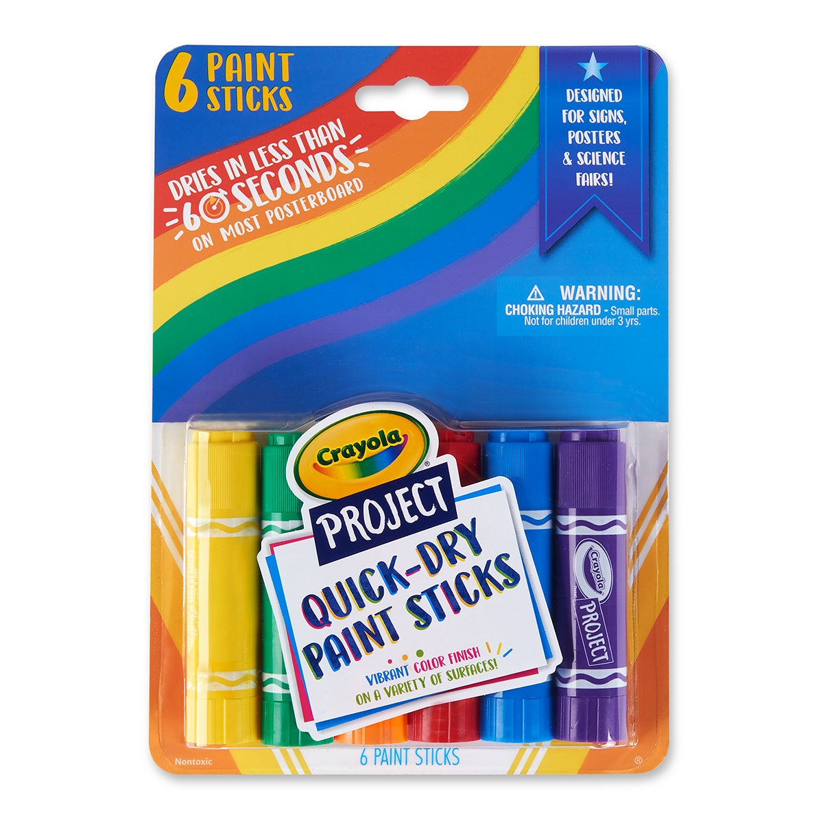 9742845-Crayola® PROJECT Paint Sticks
