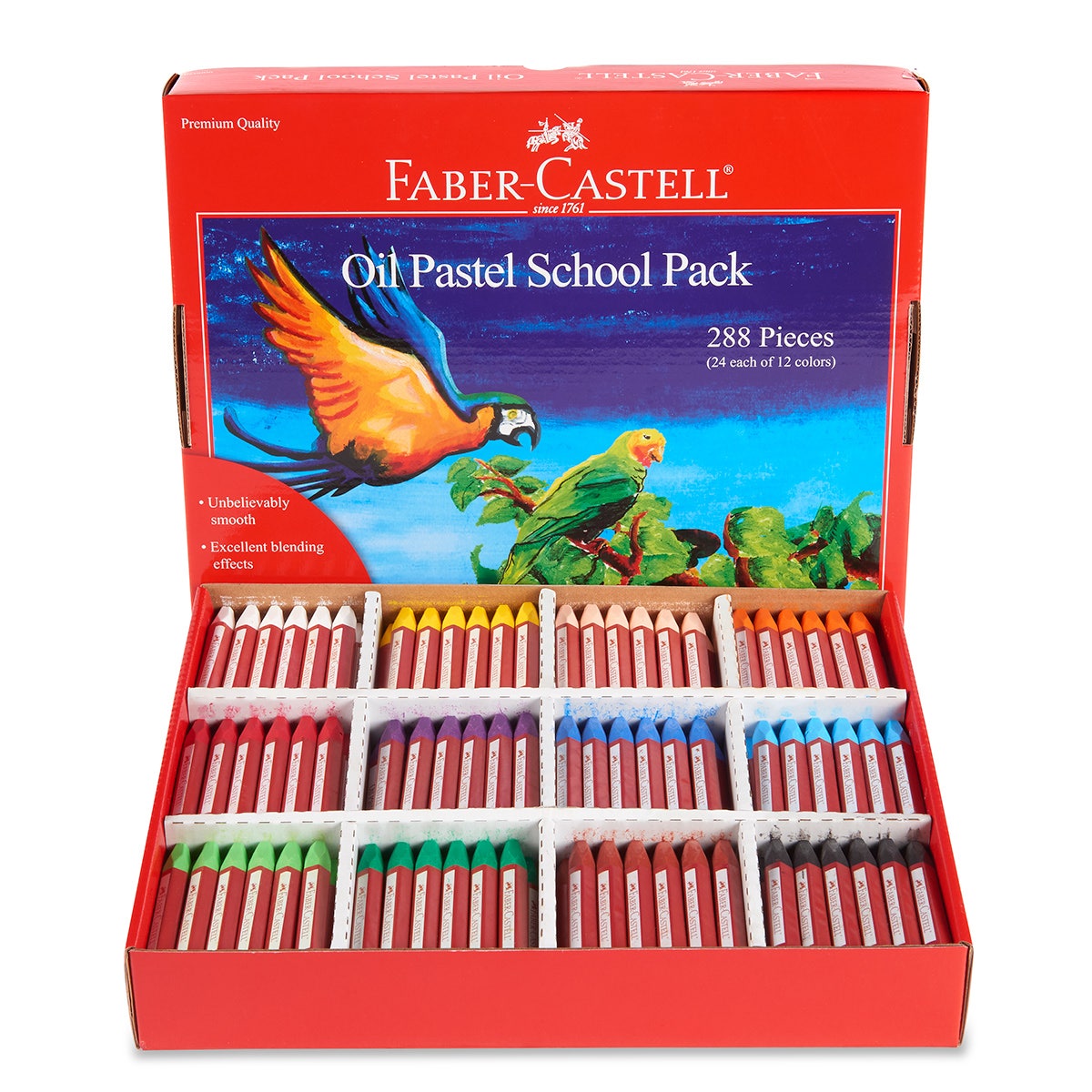9742872-Faber-Castell® Oil Pastel School Pack
