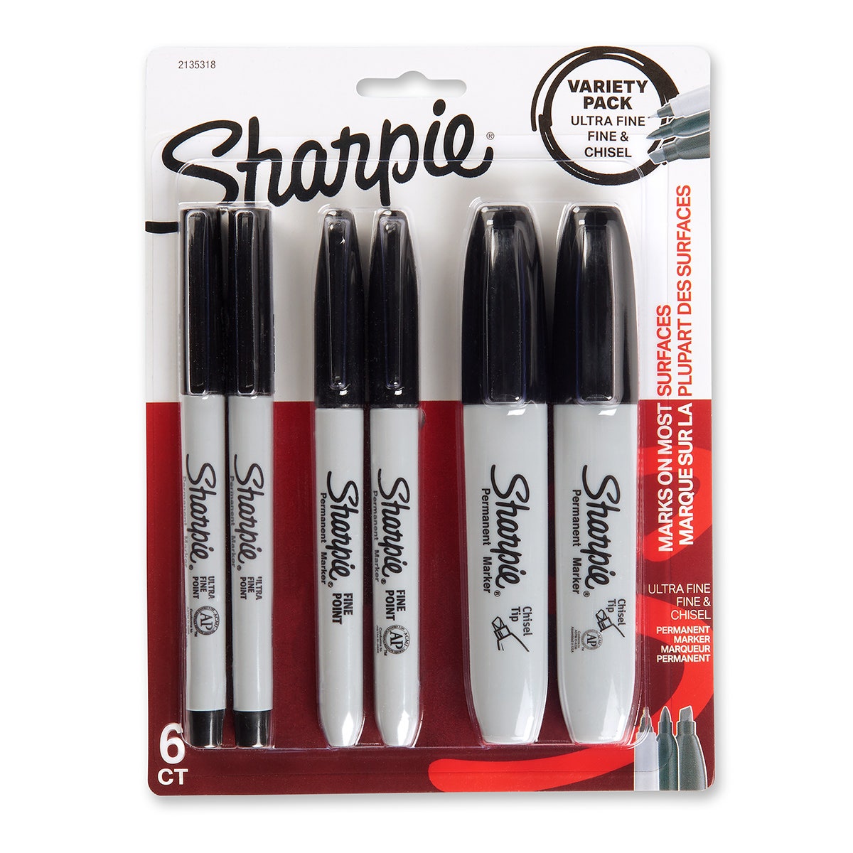 9742889-Sharpie Assorted Tips Set