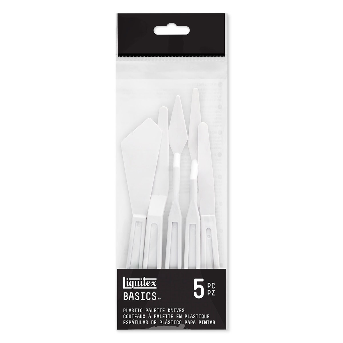 NE20296-Liquitex® Basics Plastic Palette Knife Set