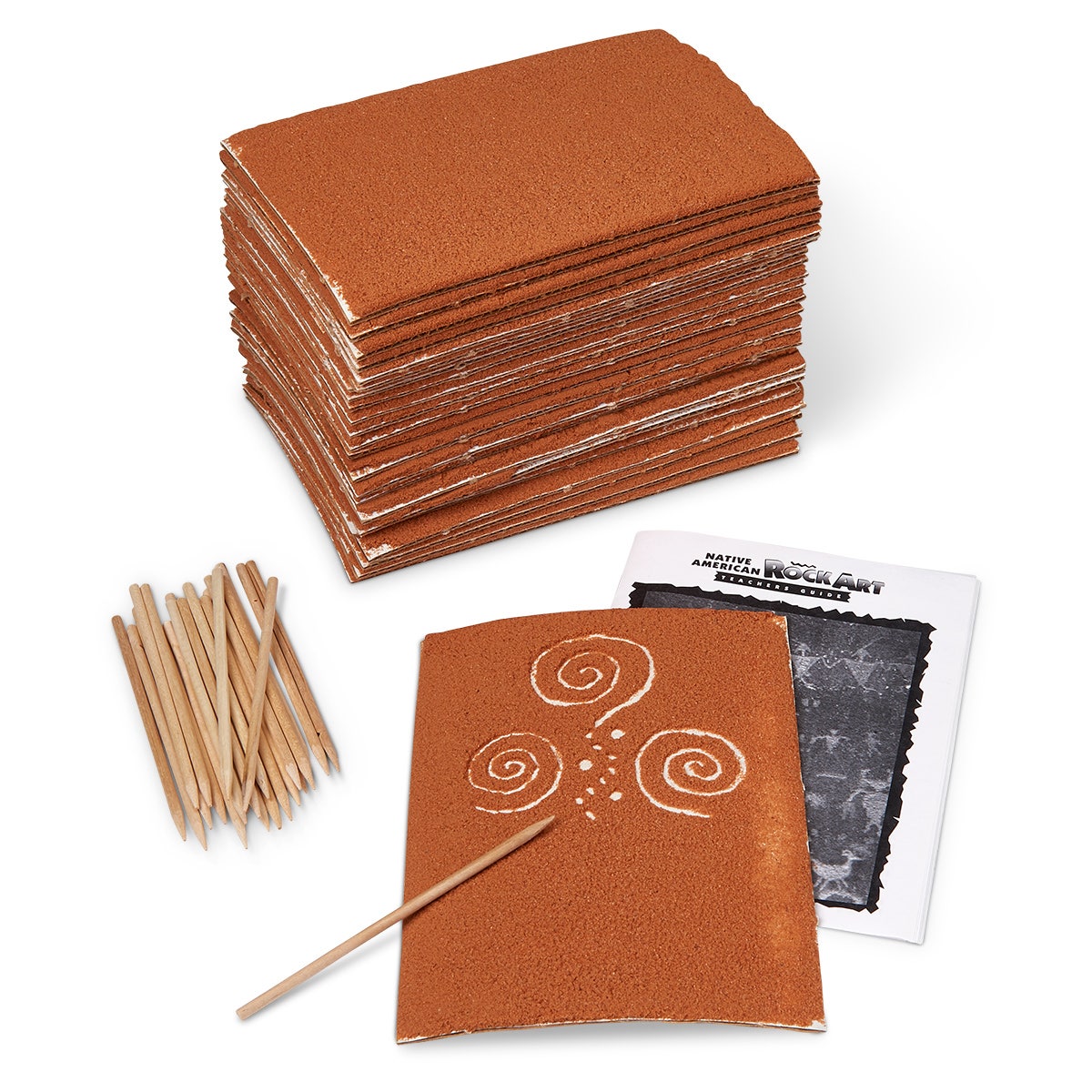 9725084-Native American Rock Art Board™ - Pack of 24