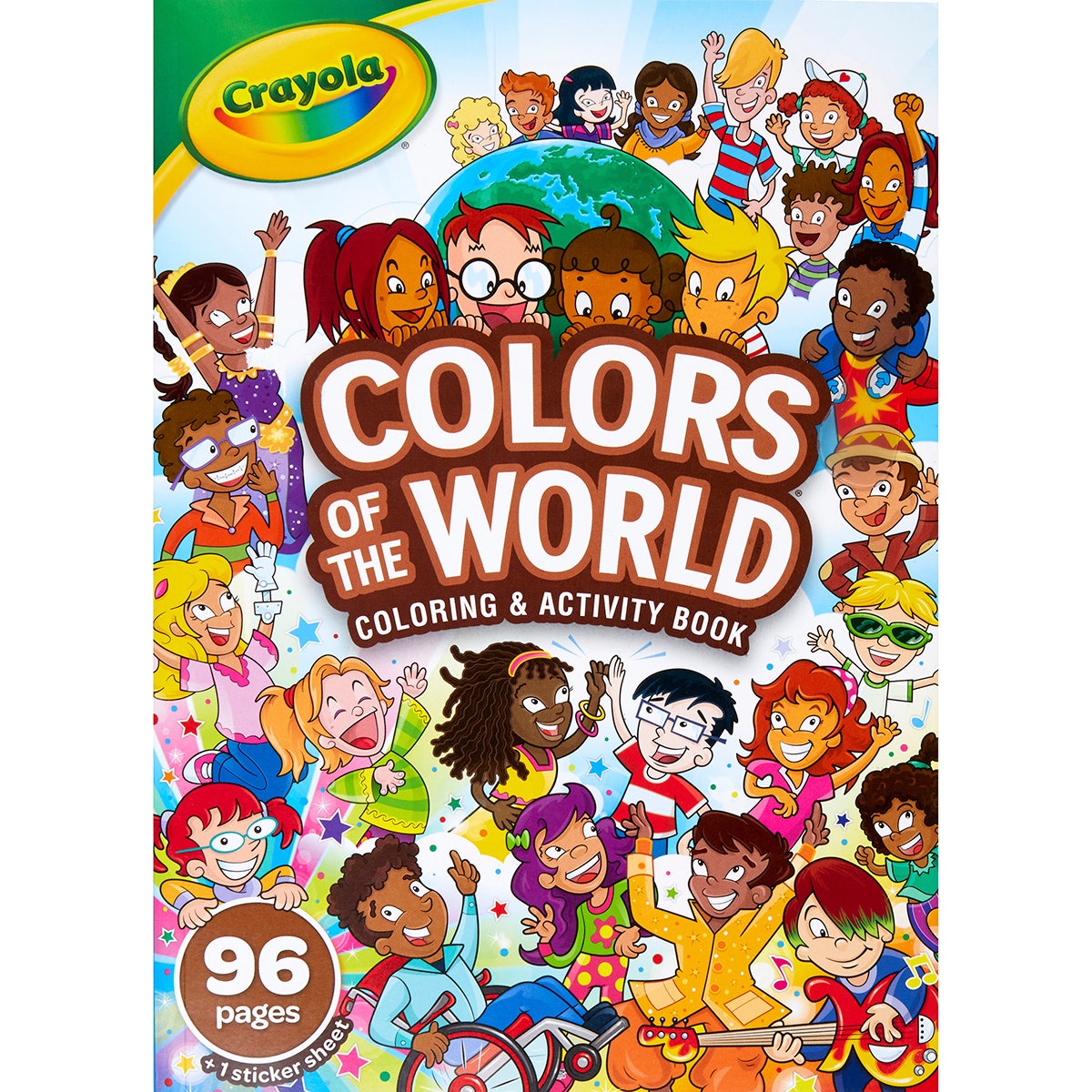 NE40300-Crayola® Colors of the World Coloring Book