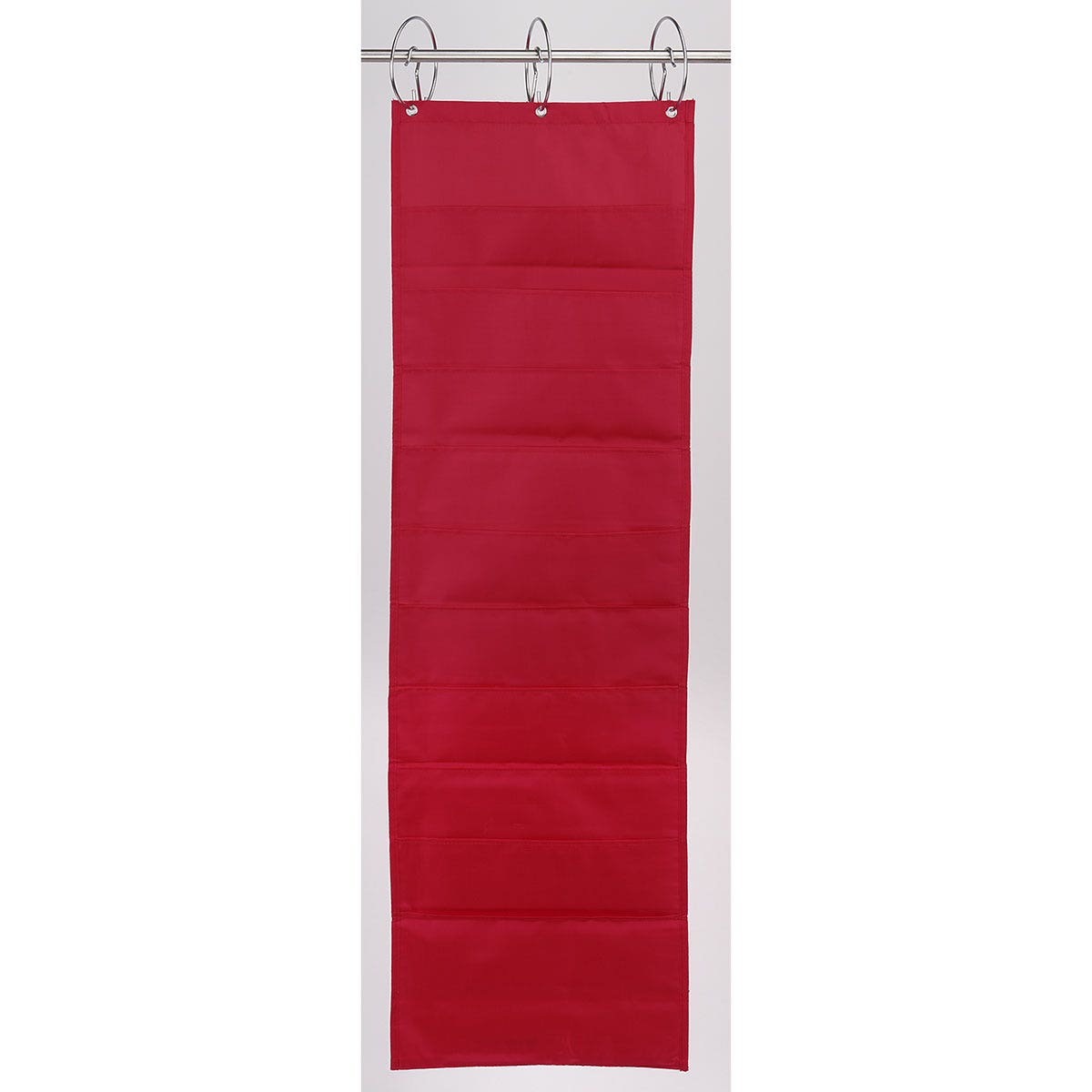 BE01029-Storage Pocket Charts - 14 in. x 46-1/2 in. - Red