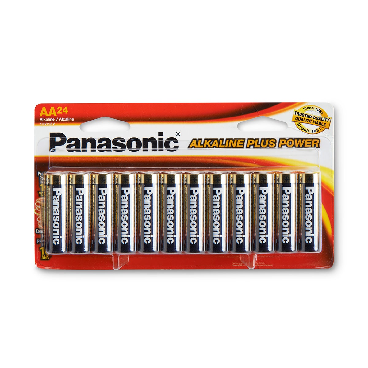 BE01290-AA Alkaline Plus Power Batteries - Pack of 24