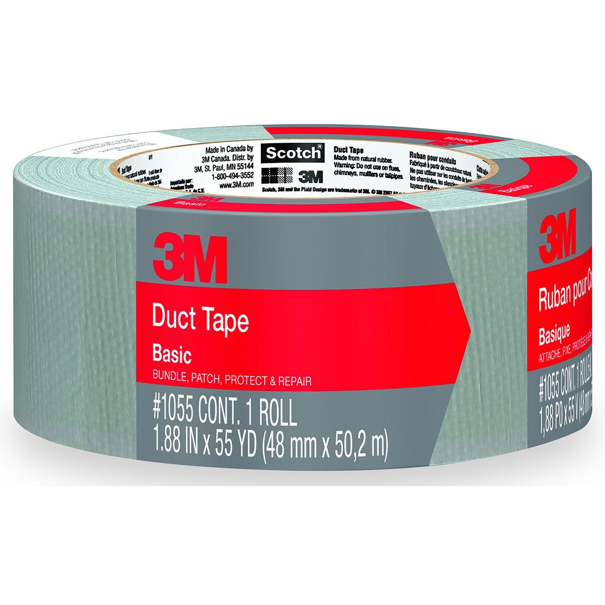 BE01465-3M™ Scotch® Basic Duct Tape Roll
