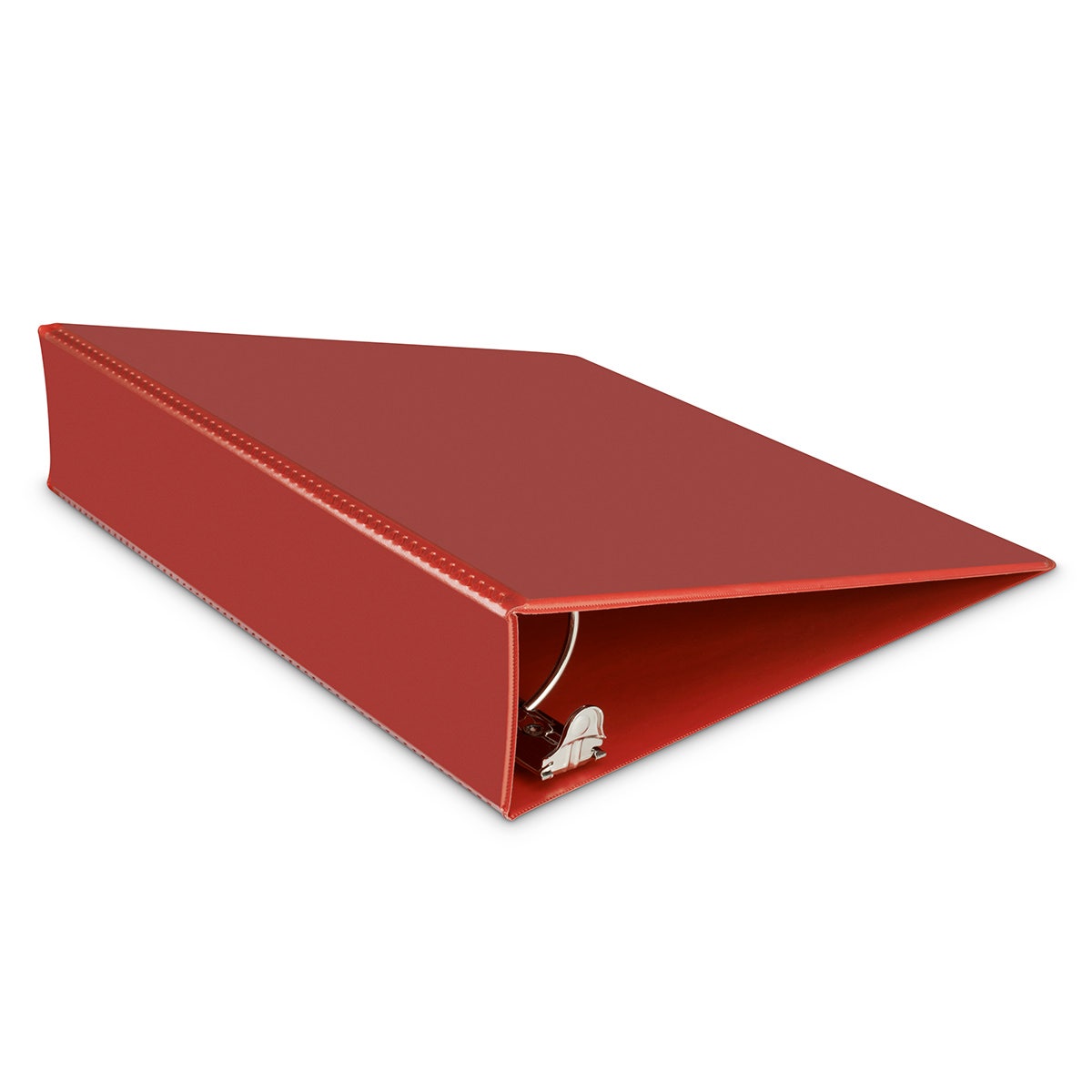 BE01568(C)-Heavy-Duty View Binder - 2 in. Round Ring - Red