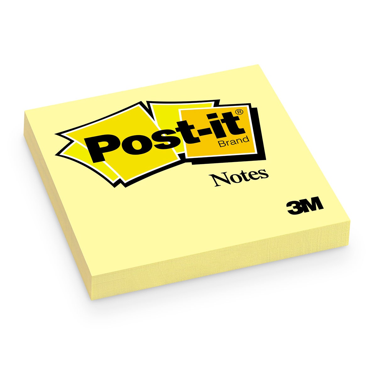 BE01282-Post-It&reg; Notes - 3 in. x 3 in. - Canary Yellow