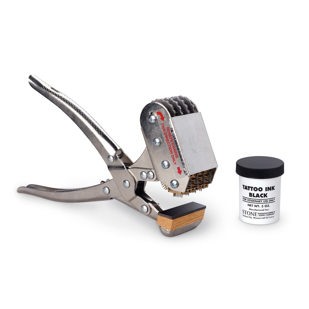 C00016-Standard Four-Digit Rotary Tattoo Pliers