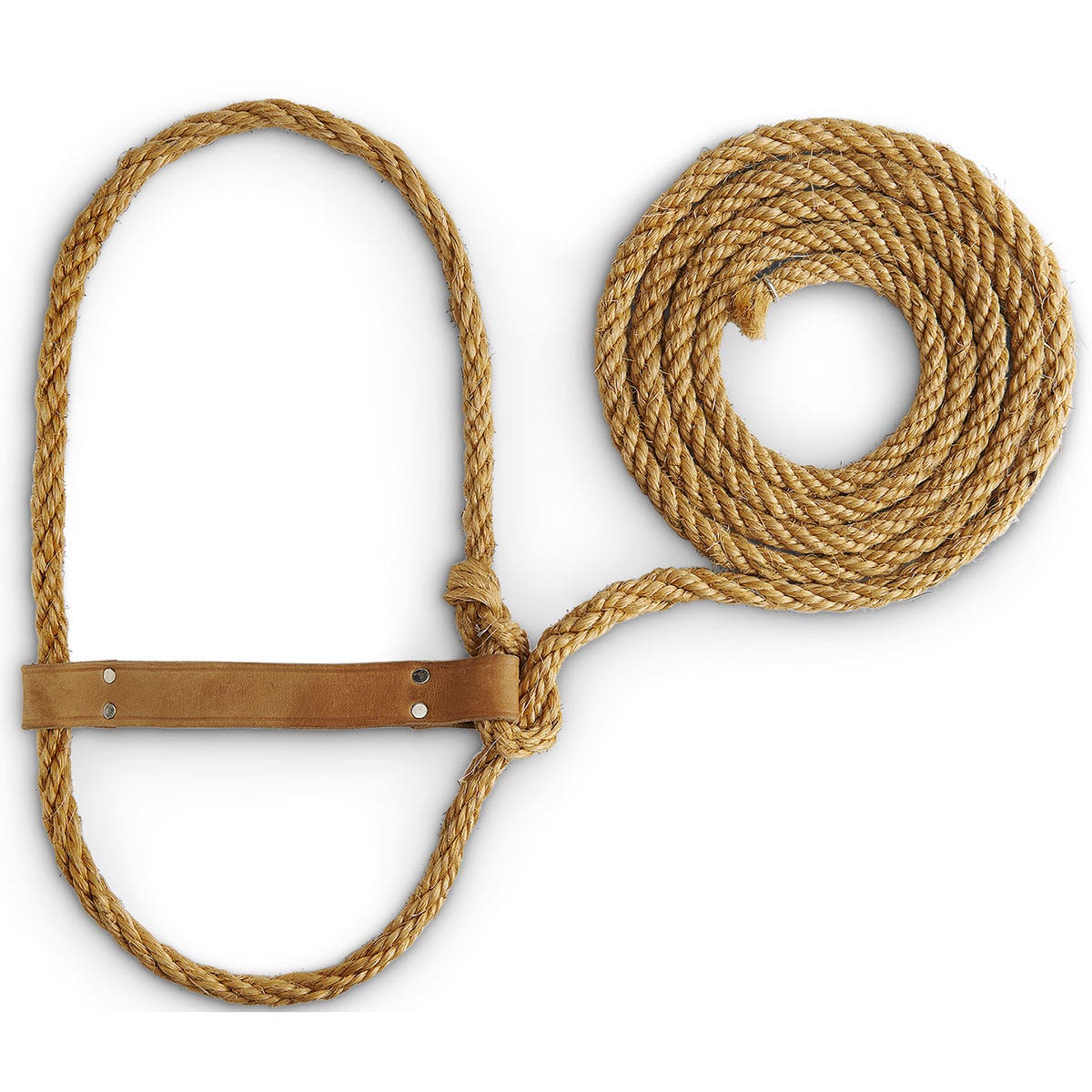 C00066-Diamond Sisal Rope Halter - 5/8 in. dia.