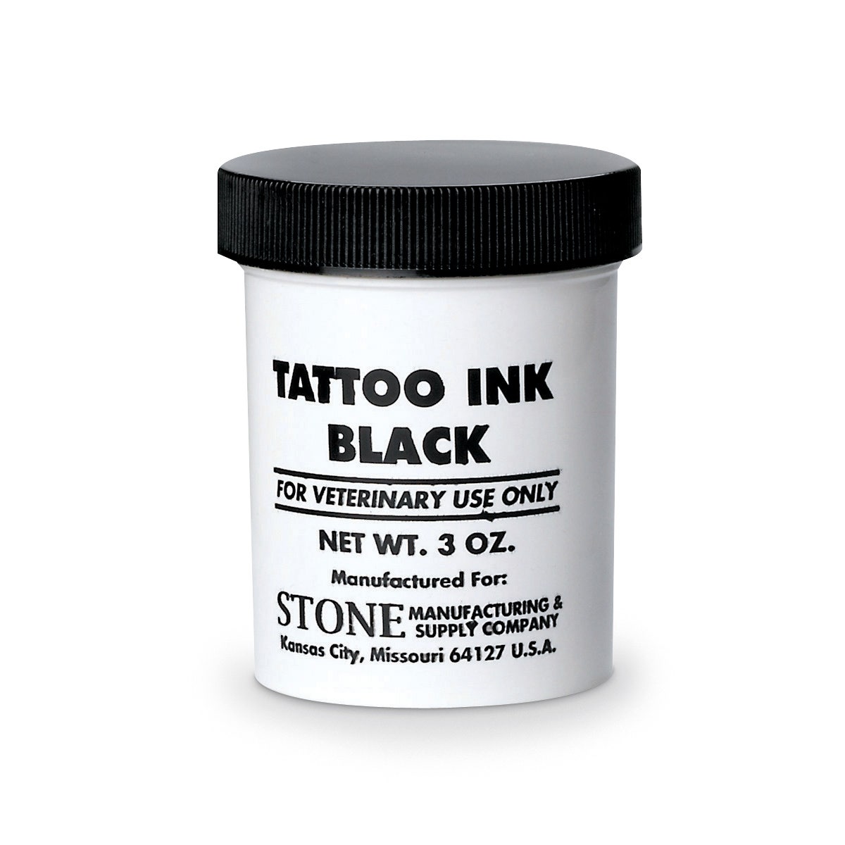 C01357(A)-Tattoo Ink Paste - 3-oz. Bottle - Black