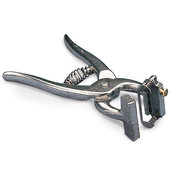 C05681-Tattoo Tongs with Ear Release, 3/8 in. Digits