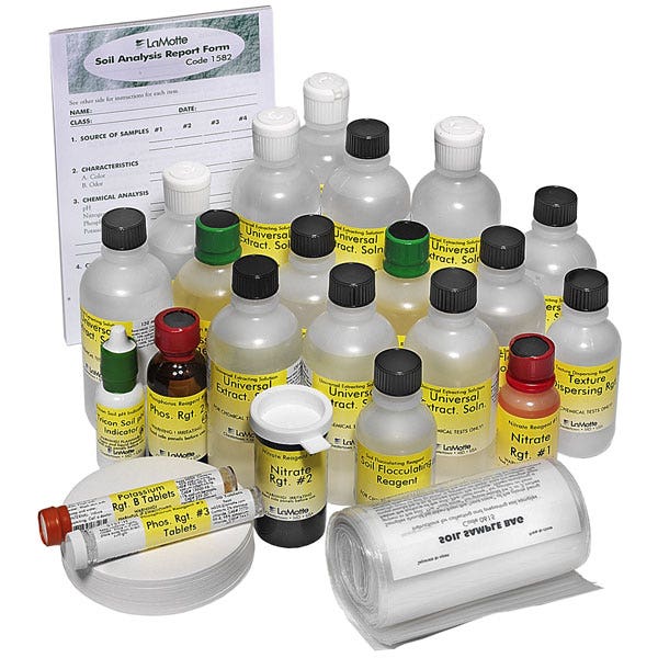 C08682-LaMotte Soil Science Field Testing Outfit Model AM-31 Refill Unit