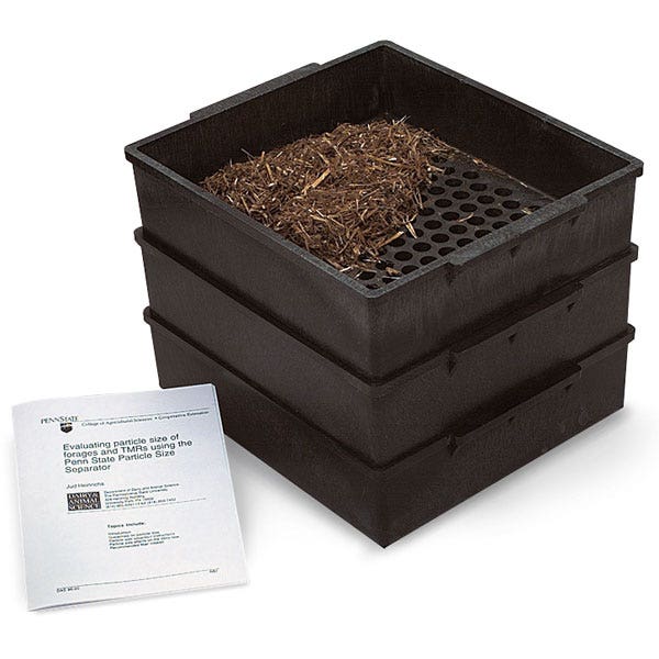 C15924-Nasco Two-Sieve Forage Particle Separator