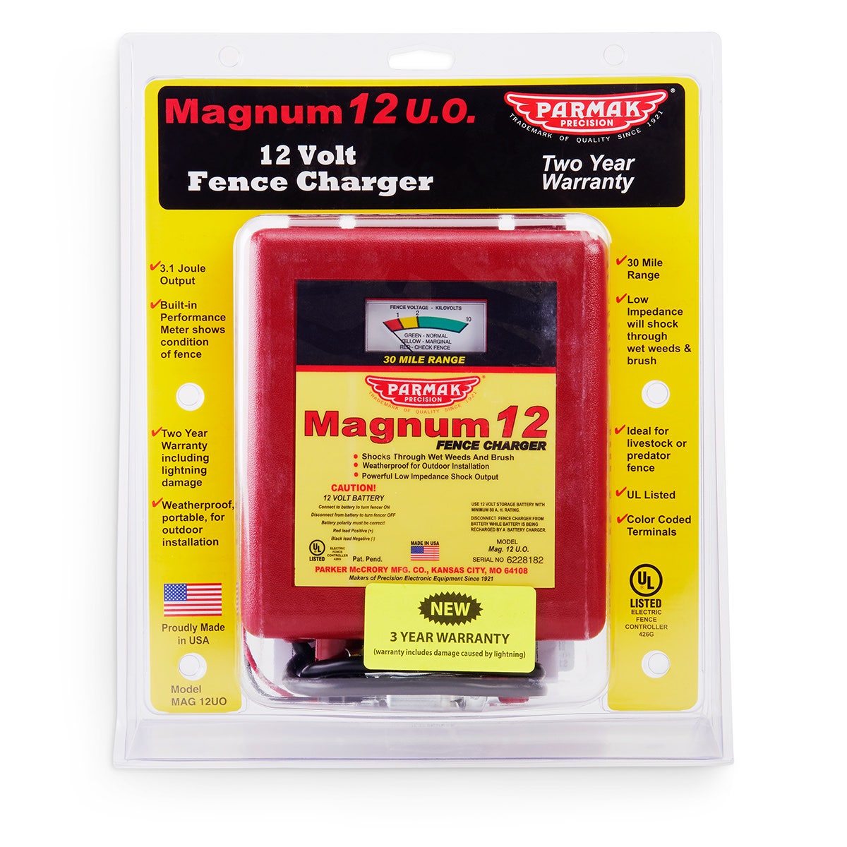 X0000C16857-Magnum 12 Fence Charger