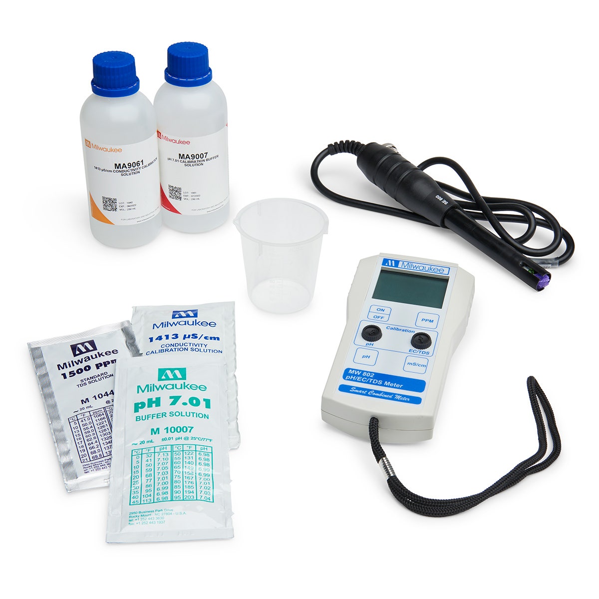 C24851-pH, EC, and TDS Testing Kit for Field Testing of Soil, Water, and Fertilizer