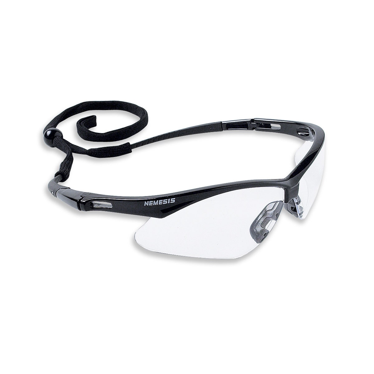 C29715-Nemesis Safety Eyewear - Black Frame/Clear Anti-Fog Lens
