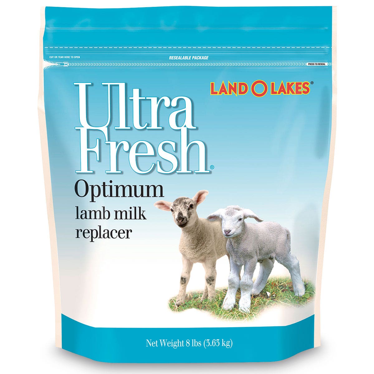 C32971-LAND O LAKES® Ultra Fresh® Optimum Lamb Milk Replacer - 8-lb. Pouch