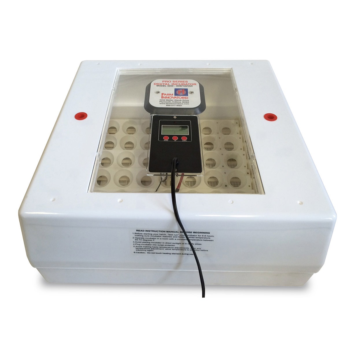 C33567-Pro Series Digital Circulated-Air Incubator with Automatic Egg Turner