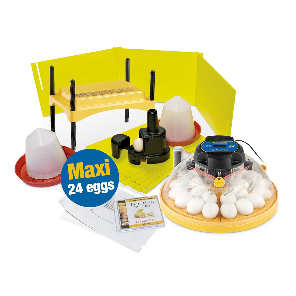 C34169-Brinsea Maxi 24 Advance Egg Incubator Classroom Pack - All Sizes Up to Duck