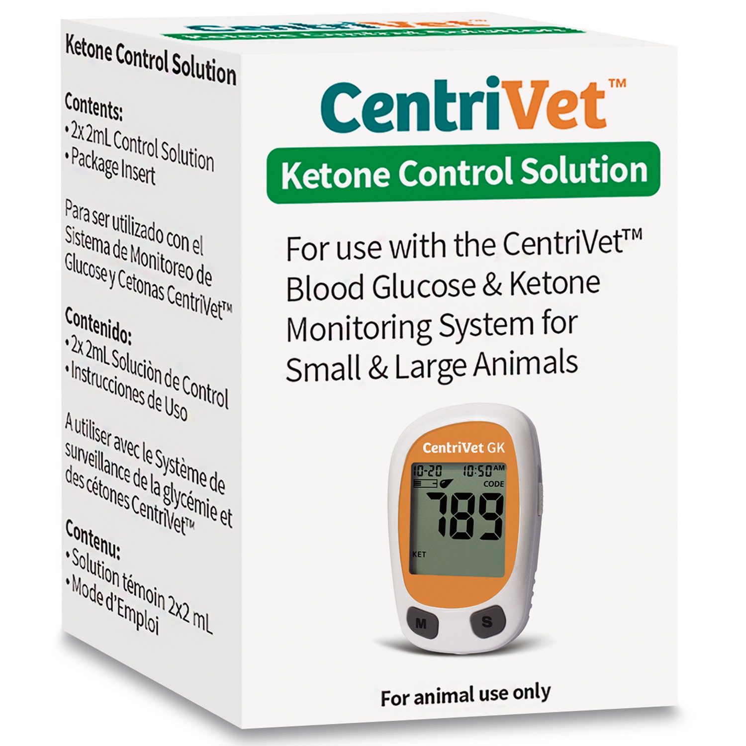 C34634-CentriVet™ Ketone Control Solution - 2 ml - Two Bottles