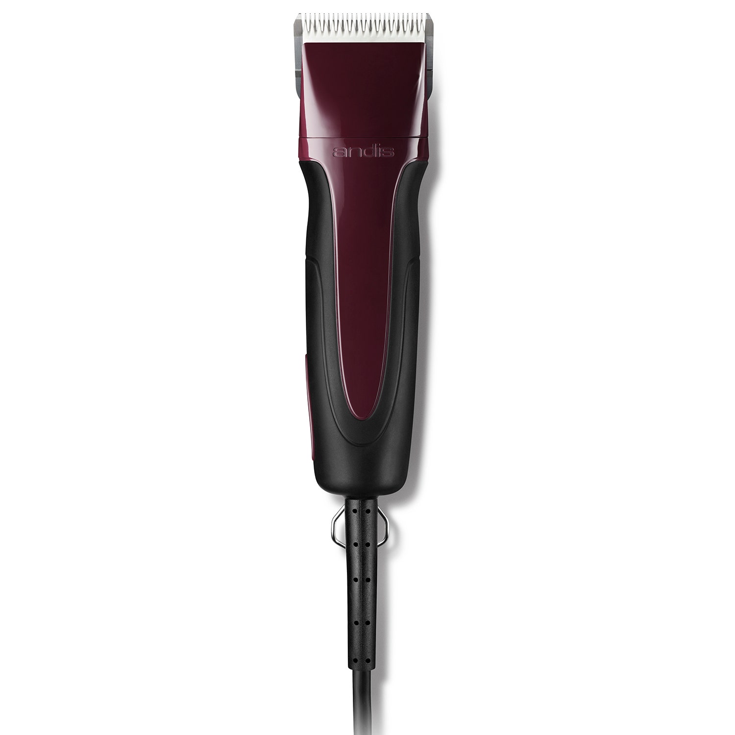 C34656-Andis® Excel Variable 5-Speed Detachable-Blade Clipper with #10 Blade - Burgundy
