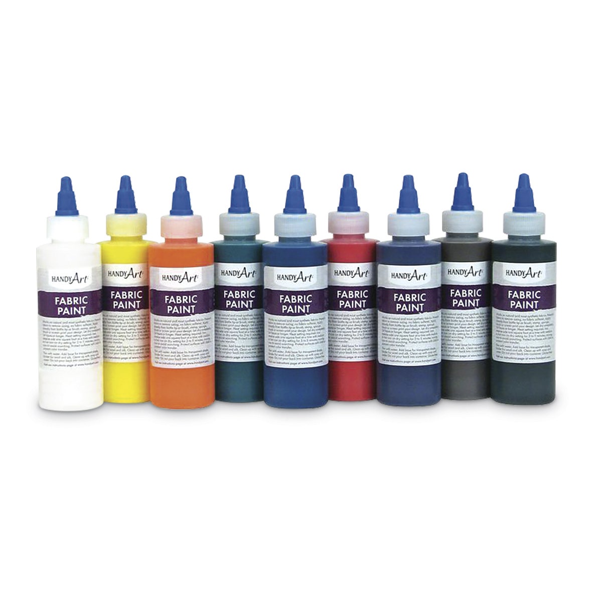 9725953-Handy Art® Fabric Paint - Basic Set