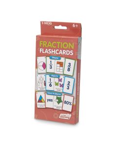 Fraction Flash Cards - Set of 162