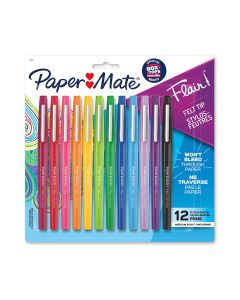 PaperMate® Flair® Point Guard® Marker Pens - 12-Pack